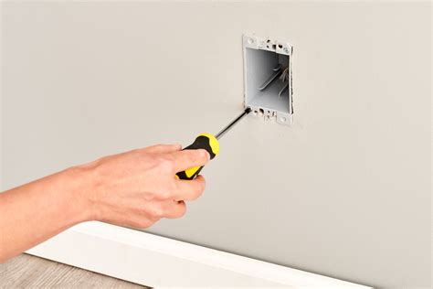 electrical box covers for drywall|installing electrical box on drywall.